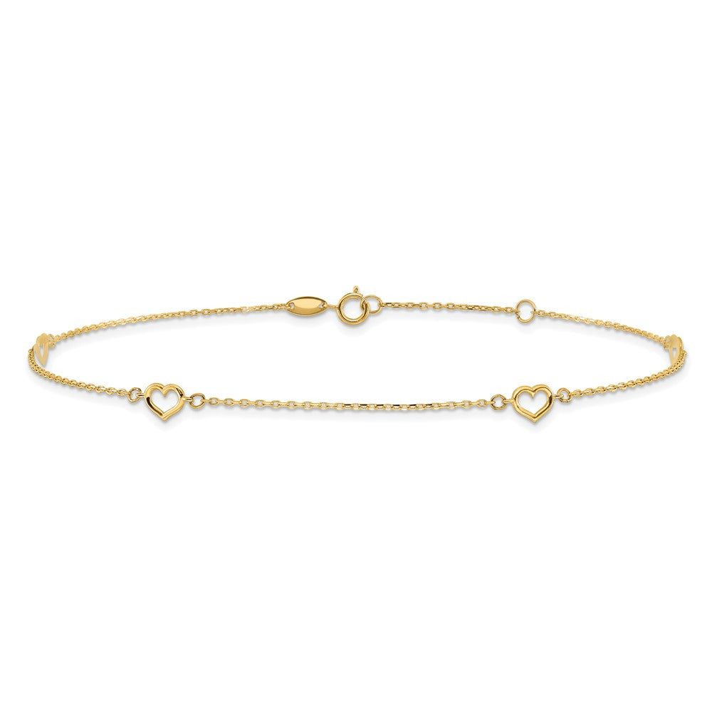 Open Hearts 4-Station Plus Extender - Total Anklet - WBC