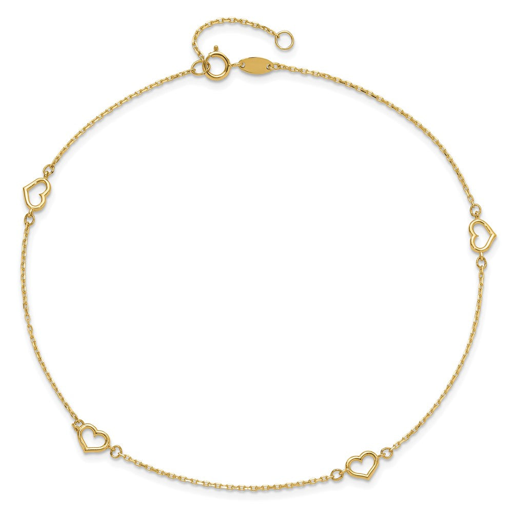 Open Hearts 4-Station Plus Extender - Total Anklet - WBC