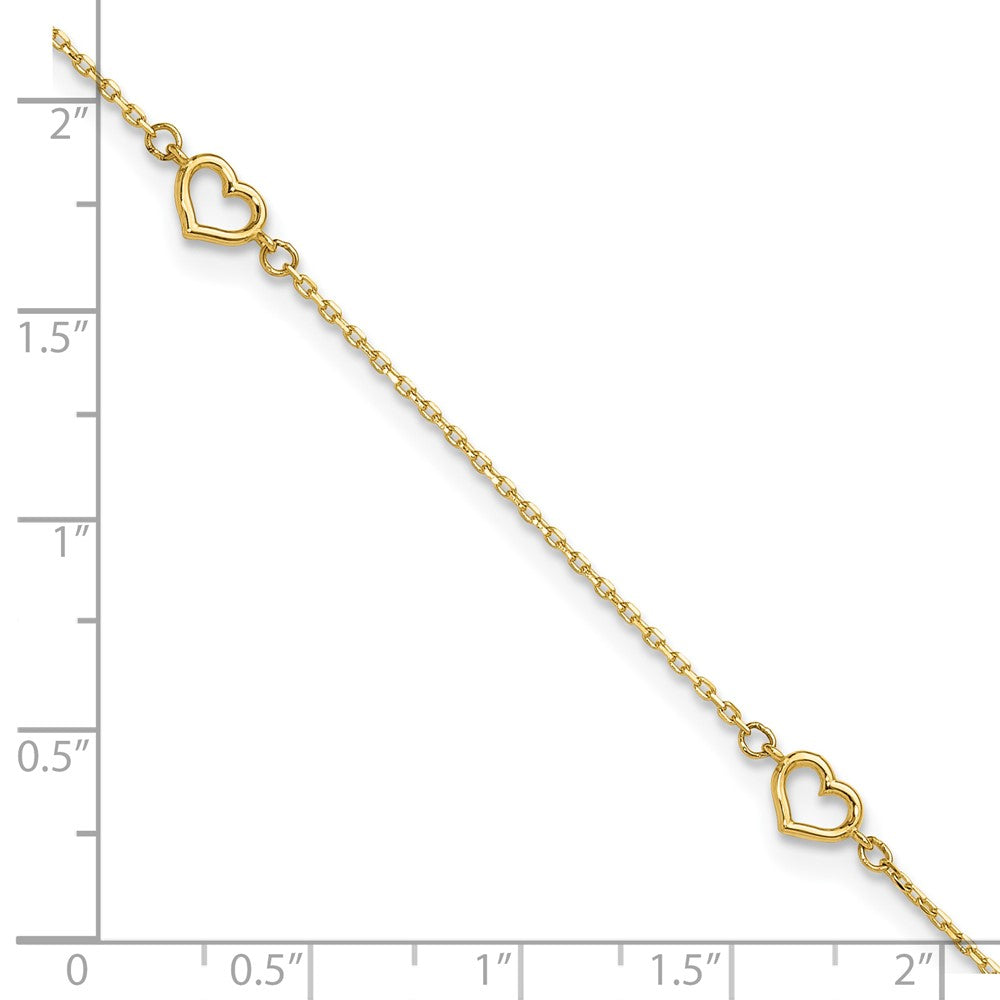 Open Hearts 4-Station Plus Extender - Total Anklet - WBC