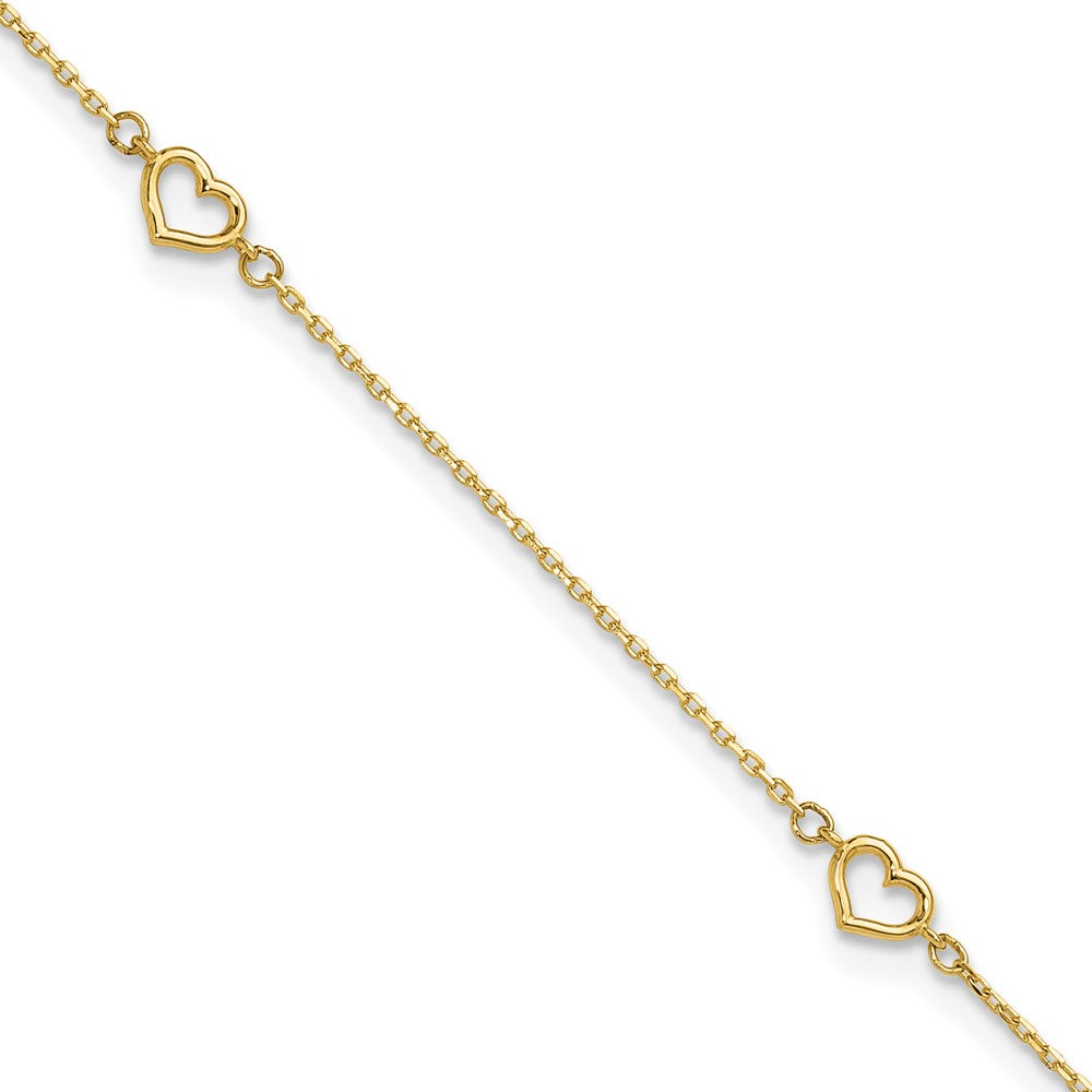 Open Hearts 4-Station Plus Extender - Total Anklet - WBC