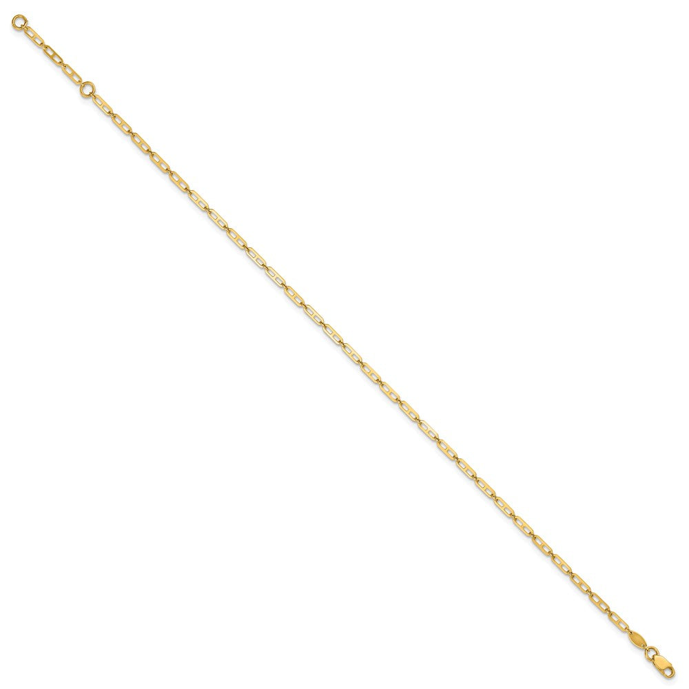 Polished Anchor Link Plus Extender - Total Anklet - WBC