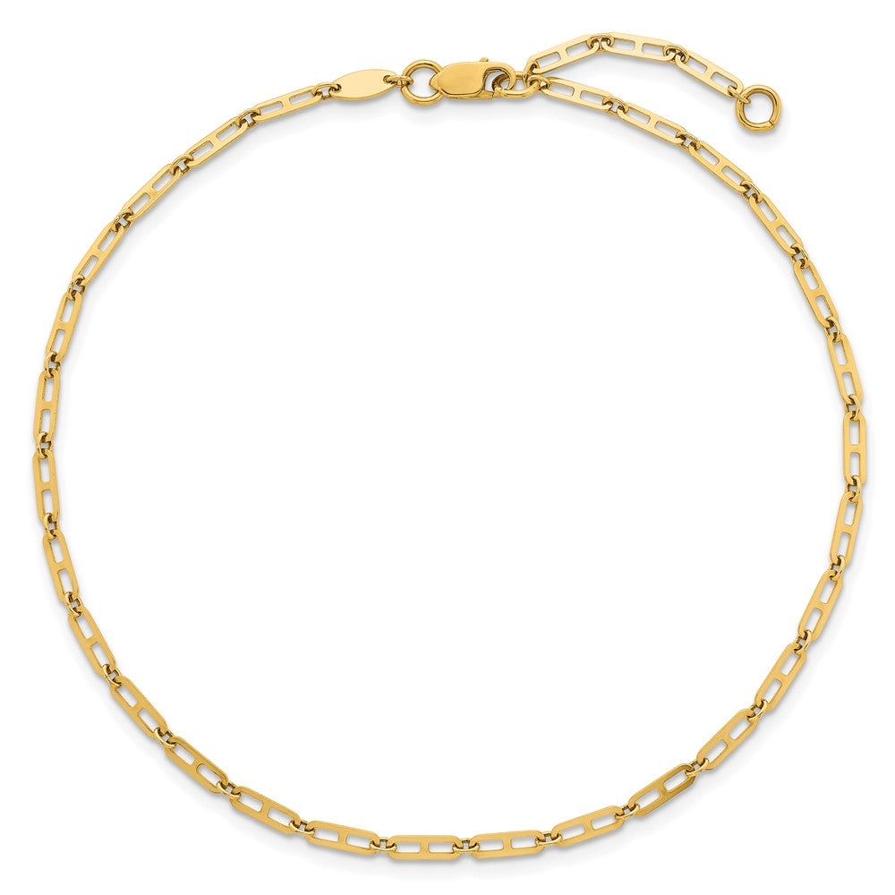 Polished Anchor Link Plus Extender - Total Anklet - WBC