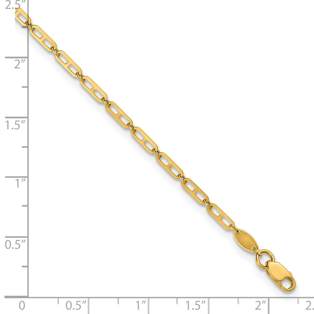 Polished Anchor Link Plus Extender - Total Anklet - WBC