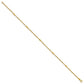 Polished and Diamond-cut 5-Station Beaded Mixed Link Anklet - WBC
