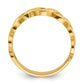 IB Goodman Mens Infinity Design Ring - WBC