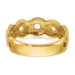 IB Goodman Mens Infinity Design Ring - WBC
