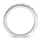IBGoodman Men's Polished 9-Stone 1 Carat AA Quality Diamond Ring - WBC
