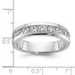 IBGoodman Men's Polished 9-Stone 1 Carat AA Quality Diamond Ring - WBC
