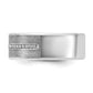 IB Goodman Mens Satin Lab Created Sapphire and 1/8 carat Diamond Complete Ring - WBC