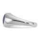 IB Goodman Mens Cushion Sapphire Doublet Stone Complete Ring - WBC