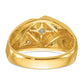 IB Goodman Two-Tone Mens Satin Diamond Complete Ring - WBC