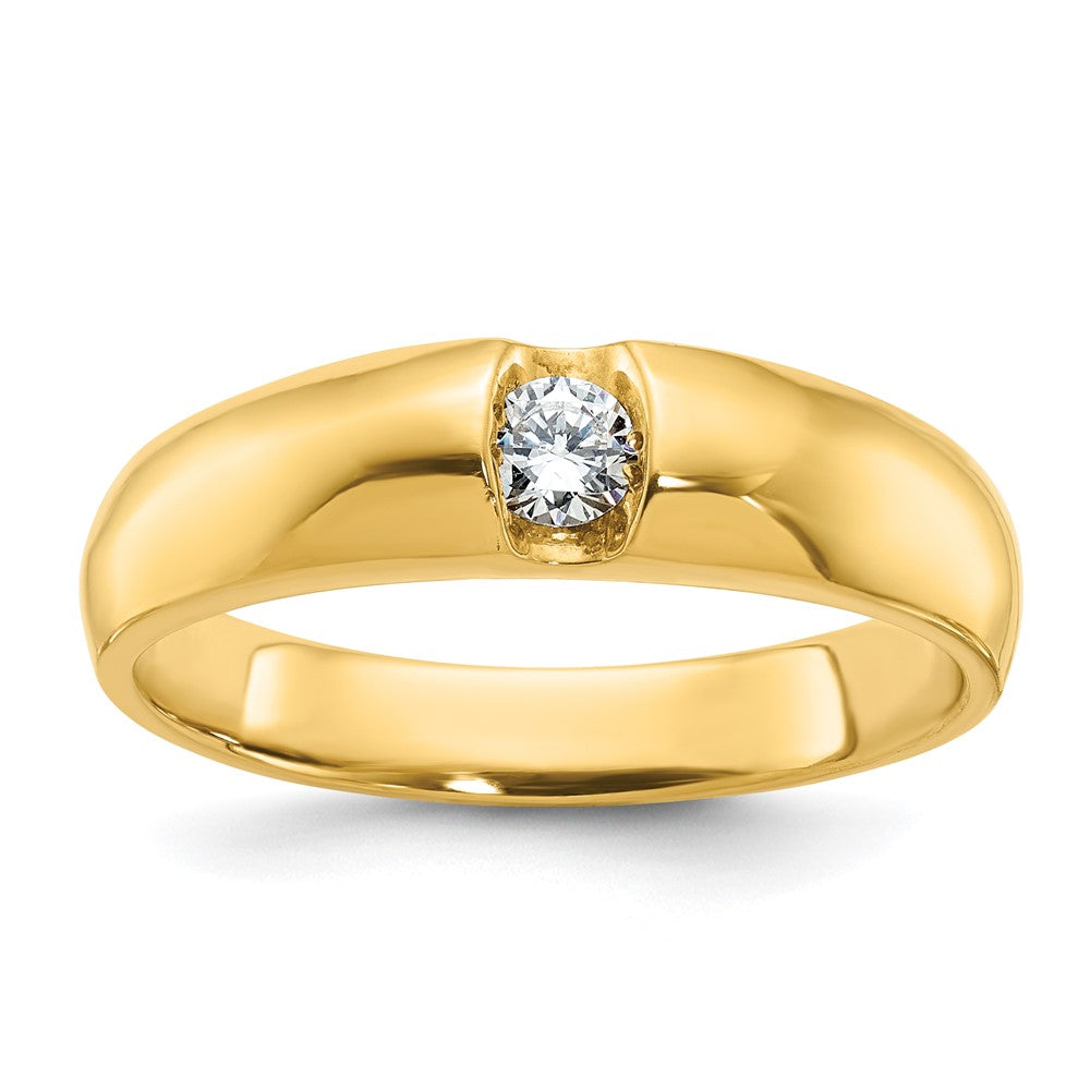 IB Goodman Mens 1/5 carat Diamond Complete Ring - WBC