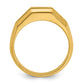 IB Goodman Mens Polished Channel-set 5-Stone 3/4 Carat AA Quality Diamond Ring - WBC