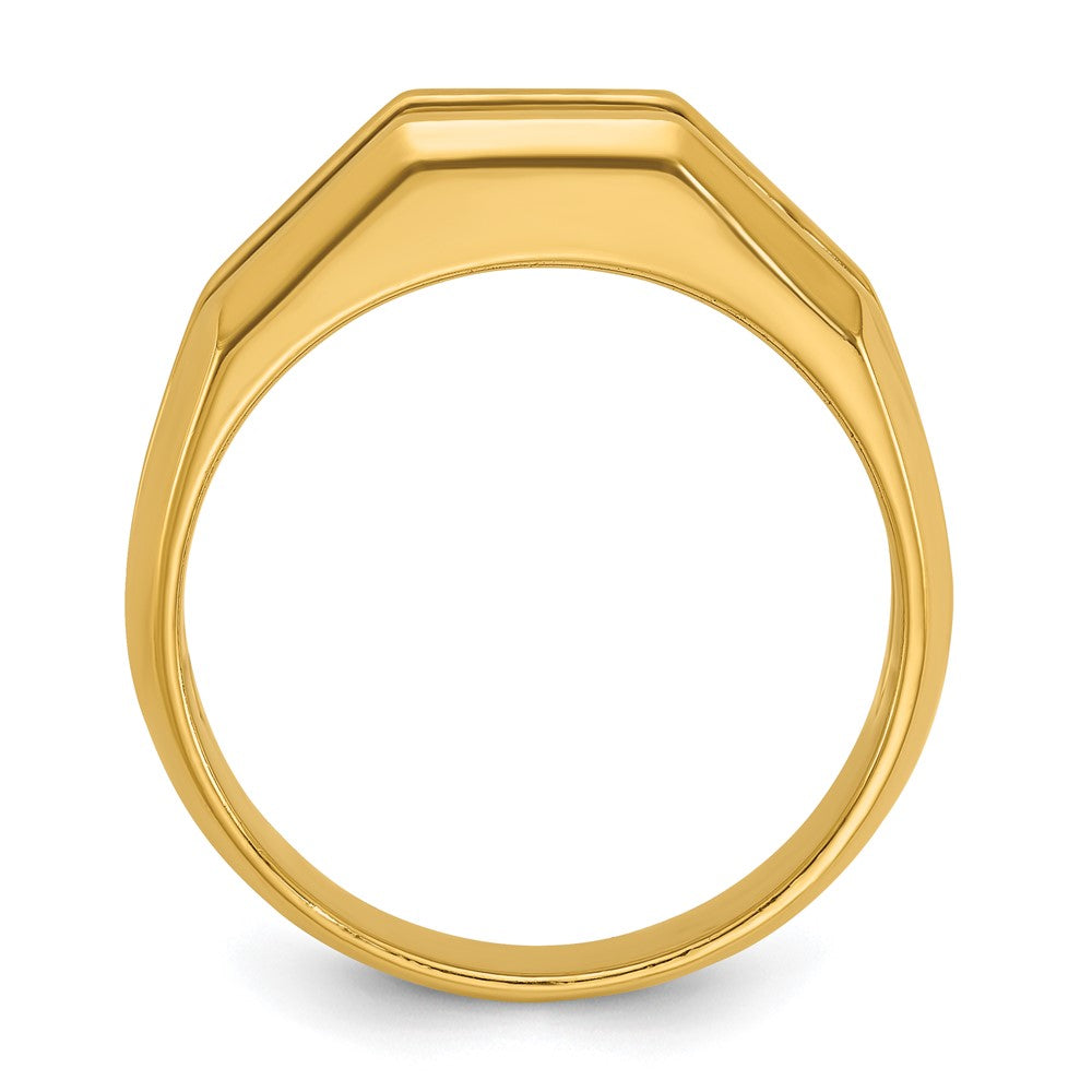 IB Goodman Mens Polished Channel-set 5-Stone 3/4 Carat AA Quality Diamond Ring - WBC