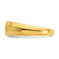 IB Goodman Mens Polished and Satin 1/6 carat Diamond Complete Ring - WBC