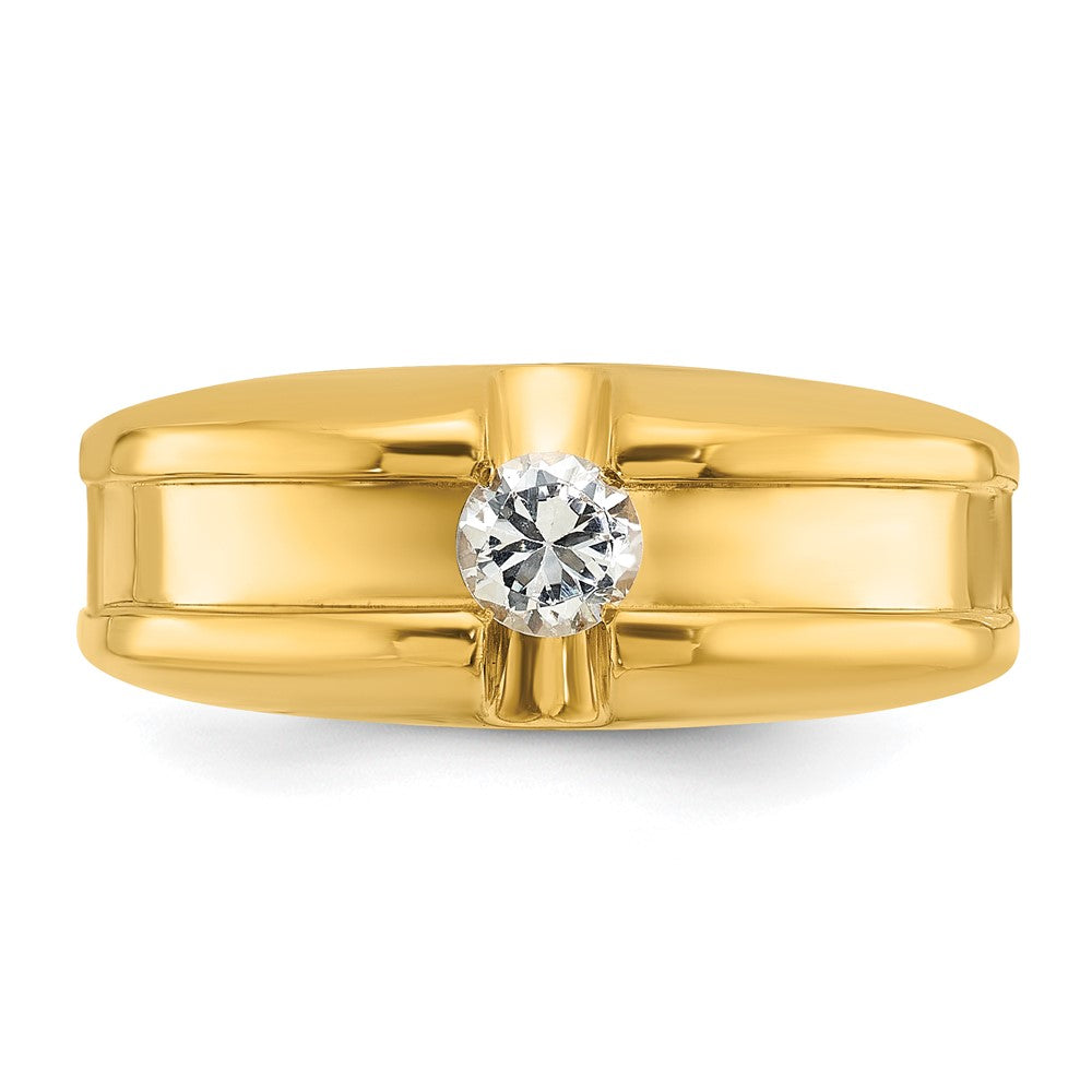 IB Goodman Mens 1/3 carat Diamond Complete Ring - WBC