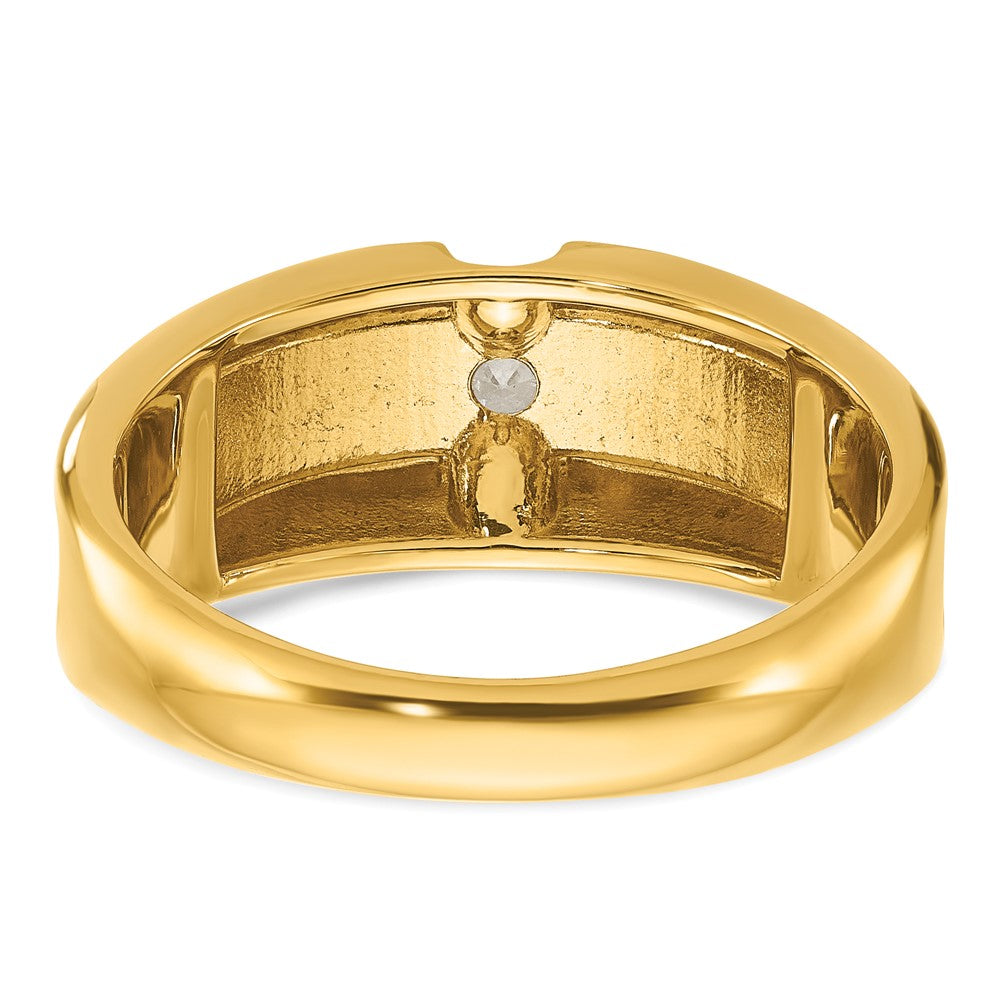 IB Goodman Mens 1/3 carat Diamond Complete Ring - WBC