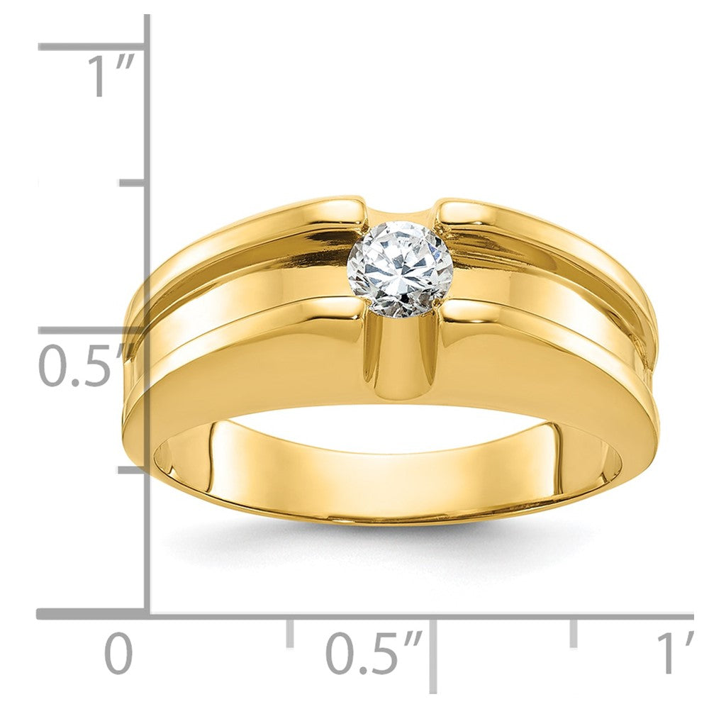 IB Goodman Mens 1/3 carat Diamond Complete Ring - WBC