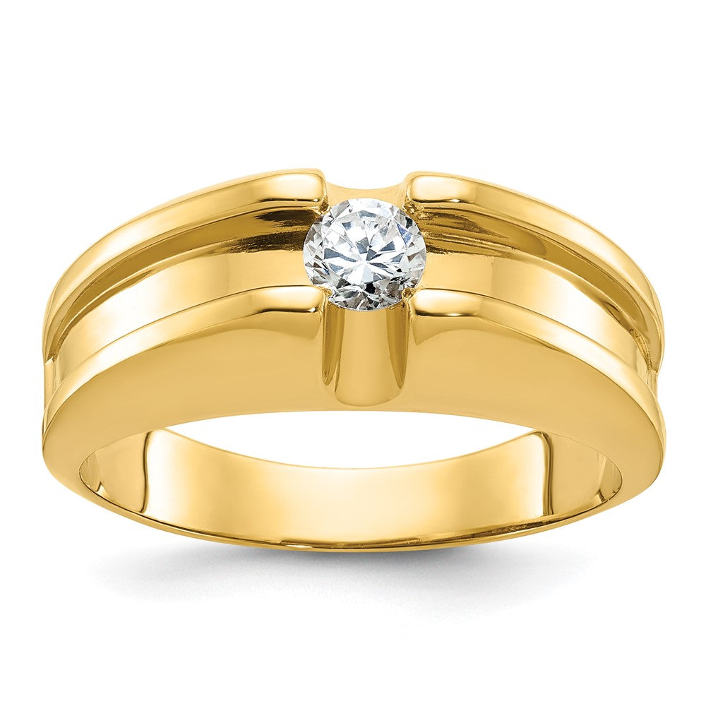 IB Goodman Mens 1/3 carat Diamond Complete Ring - WBC