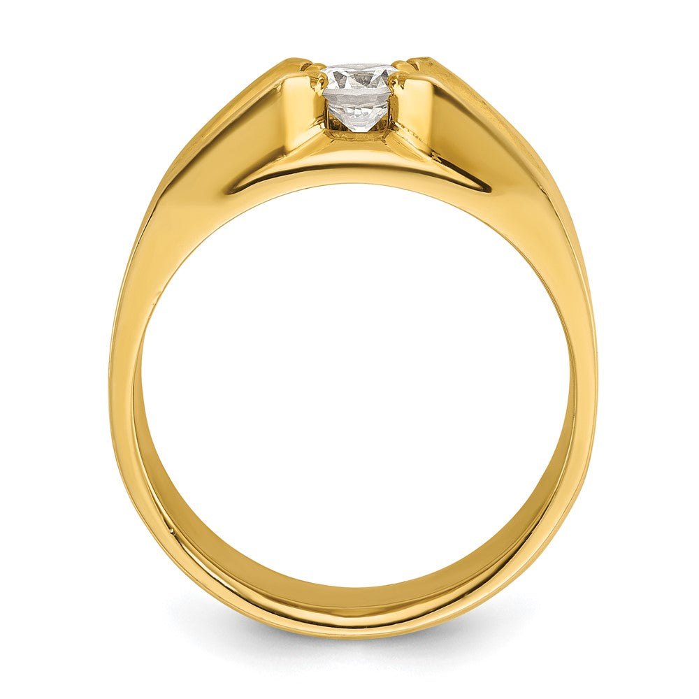 IB Goodman Mens 1/2 carat Diamond Complete Ring - WBC
