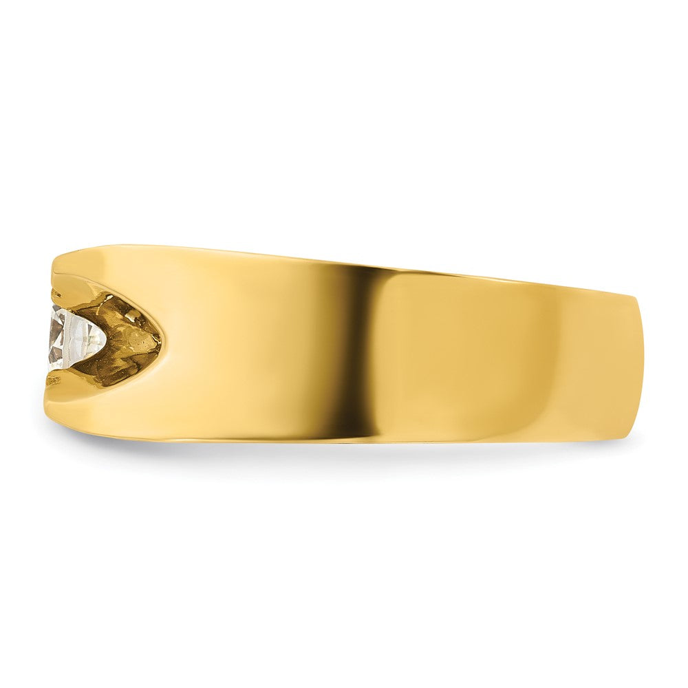 IB Goodman Mens 1/2 carat Diamond Complete Ring - WBC