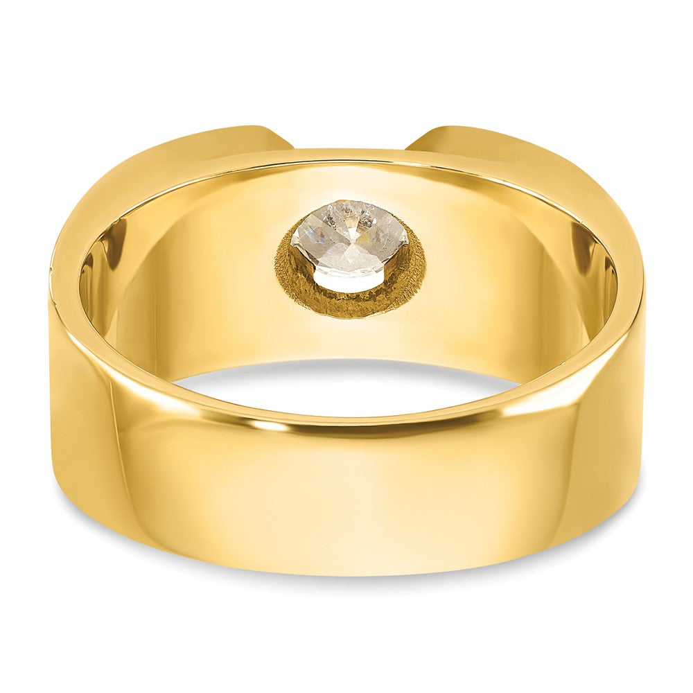 IB Goodman Mens 1/2 carat Diamond Complete Ring - WBC
