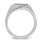 IBGoodman Men's Polished and Satin 3-Stone 1/2 Carat AA Quality Diamond Ring - WBC