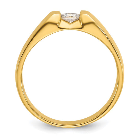 IB Goodman Mens 1/3 carat Diamond Complete Ring - WBC