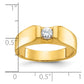 IB Goodman Mens 1/3 carat Diamond Complete Ring - WBC