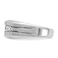 IBGoodman Men's Polished and Brushed 5-Stone 1/2 Carat AA Quality Diamond Ring - WBC
