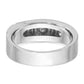 IB Goodman Mens Polished and Satin 1/4 carat Diamond Complete Ring - WBC
