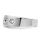 IB Goodman Mens Polished and Satin 1/2 carat Diamond Complete Ring - WBC
