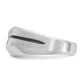 IB Goodman with Black Rhodium Mens Satin 1/5 carat Diamond Complete Ring - WBC