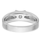 IB Goodman Mens 1/2 carat Diamond Complete Ring - WBC