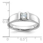 IB Goodman Mens 1/2 carat Diamond Complete Ring - WBC