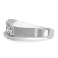 IBGoodman Men's Polished and Satin 5-Stone 1 Carat AA Quality Diamond Ring - WBC