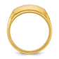 IBGoodman Men's Polished and Satin 5-Stone 1/2 Carat AA Quality Diamond Ring - WBC