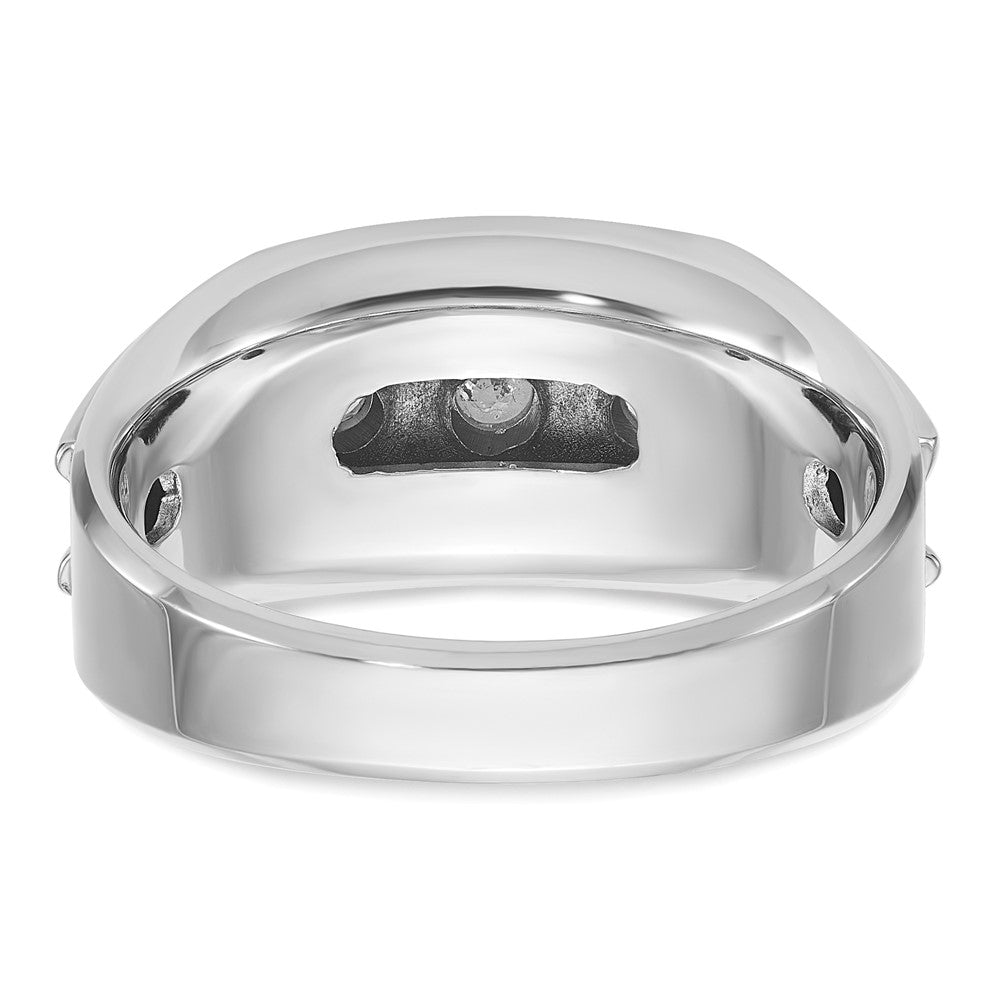 IB Goodman Mens 3-Stone 1 carat Diamond Ring - WBC