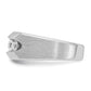 IBGoodman Men's Polished and Satin 5-Stone 1 Carat AA Quality Diamond Ring - WBC