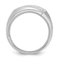 IBGoodman Men's Polished and Satin 5-Stone 1/2 Carat AA Quality Diamond Ring - WBC