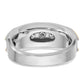 IBGoodman Two-tone Men's Polished 5-Stone 1 Carat AA Quality Diamond Ring - WBC