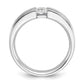 IB Goodman Mens 3/4 carat Diamond Complete Ring - WBC