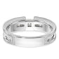 IB Goodman Mens 3/4 carat Diamond Complete Ring - WBC