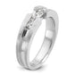 IB Goodman Mens 3/4 carat Diamond Complete Ring - WBC