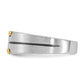 IB Goodman Two-tone Mens Polished and Satin 1/5 carat Diamond Complete Ring - WBC