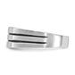 IB Goodman with Black Rhodium Mens Satin 1/3 carat Diamond Complete Ring - WBC