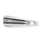 IB Goodman with Black Rhodium Mens Satin 1/20 carat Diamond Complete Ring - WBC