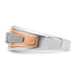 IB Goodman Two-tone / Mens Satin 1/3 carat Diamond Complete Ring - WBC