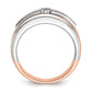IB Goodman Two-tone / Mens 1/5 carat Diamond Complete Ring - WBC