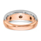 IB Goodman Two-tone / Mens 1/5 carat Diamond Complete Ring - WBC